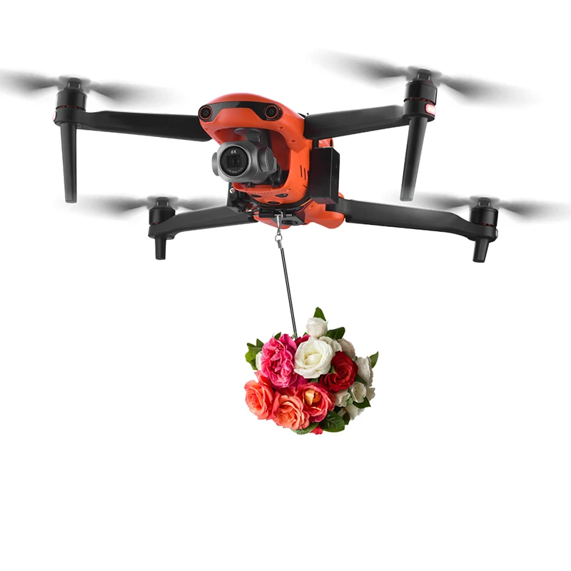 Airdrop System Drone Thrower for EVO II/EVO II ProWedding Proposal Delivery Remotely Device Payload Release Kit