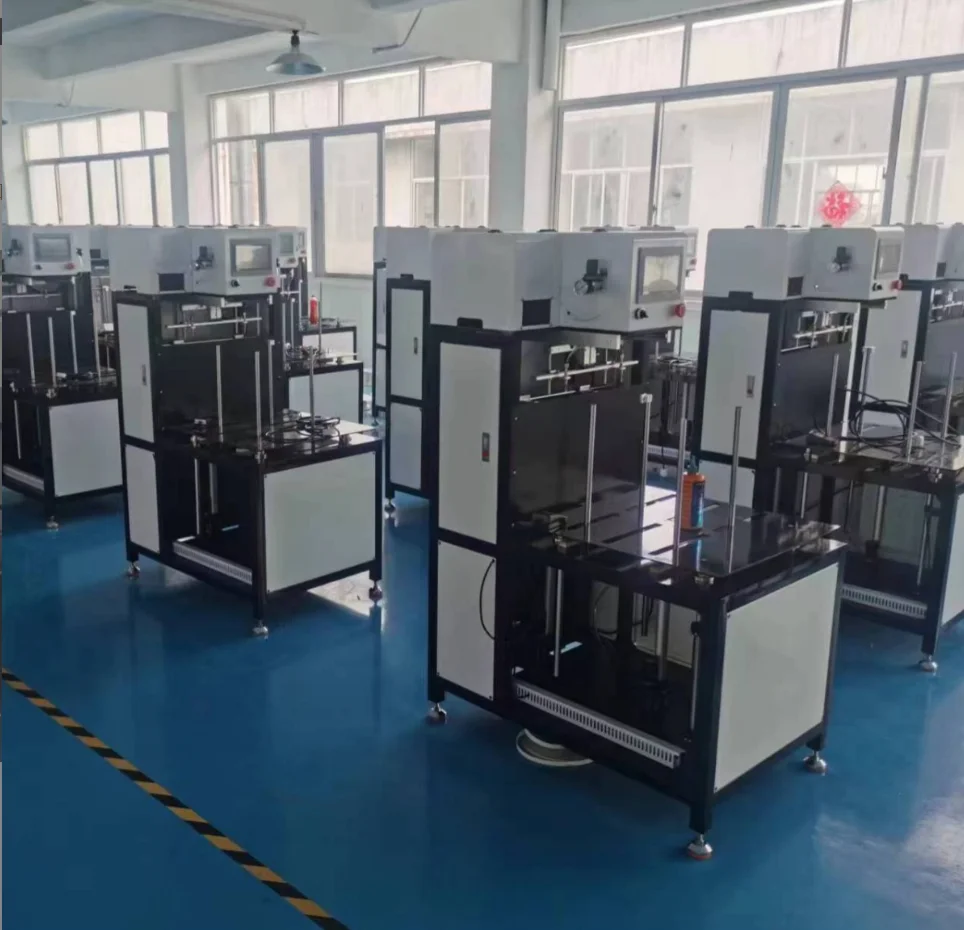 Automatic Neodymium Magnetic Pasting Machine Gift Box Disc Magnet Gluing Machine Round Magnet Gluing Machine for Gift Box