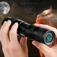 10-300x40 Zoom Telescope HD Portable Strong Binoculars Long Range Professional Monocular Low Night Vision For Hunting