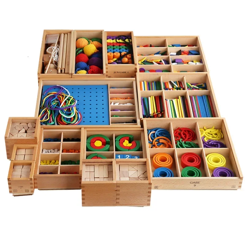 materials 15 in 1games wooden puzzle educational toys for child educational