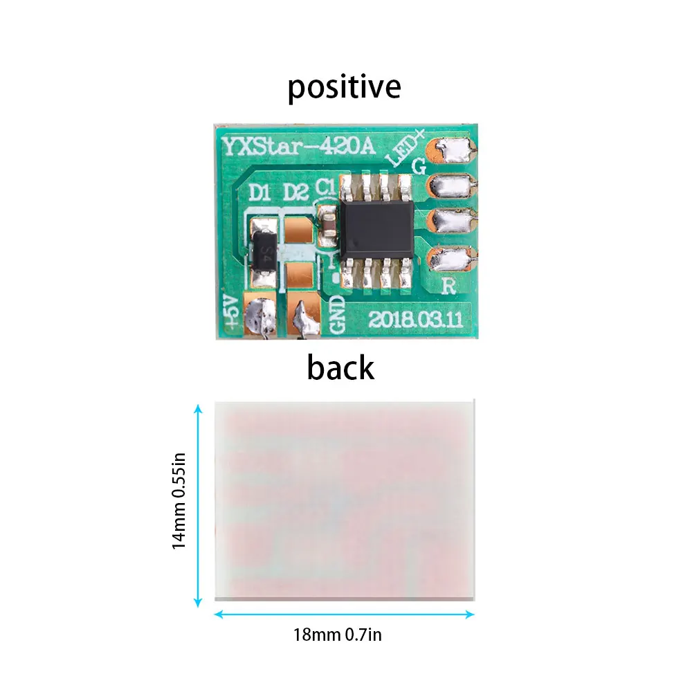 Micro circuit Board Control Traffic Light For HO N Scale Modelling Traffic Signal Light Train Railway Materials