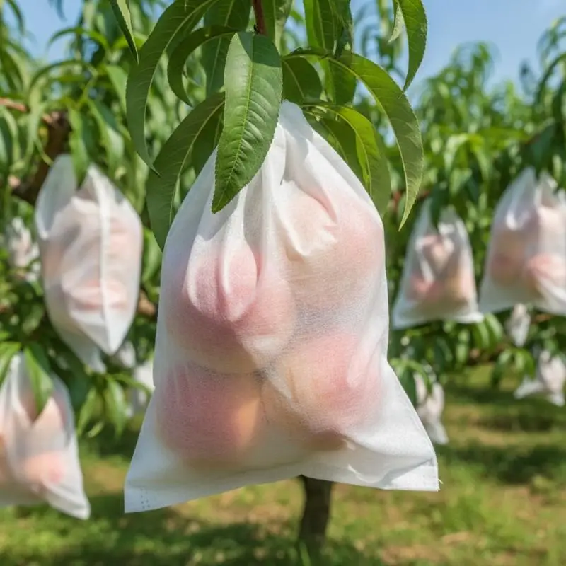 Non Woven Plant Bags for Fruit Care Keep Gardens Insect Free with Bird Deterrence