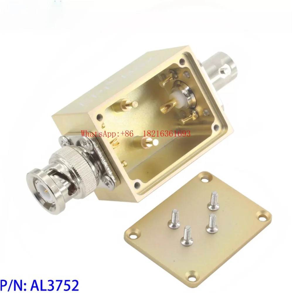 Limited Offer AL3752 BNC Male And Female 50 Ohm EPLBox Impedance Matching Bandpass Filter DIY Small Shielding Aluminum Shell