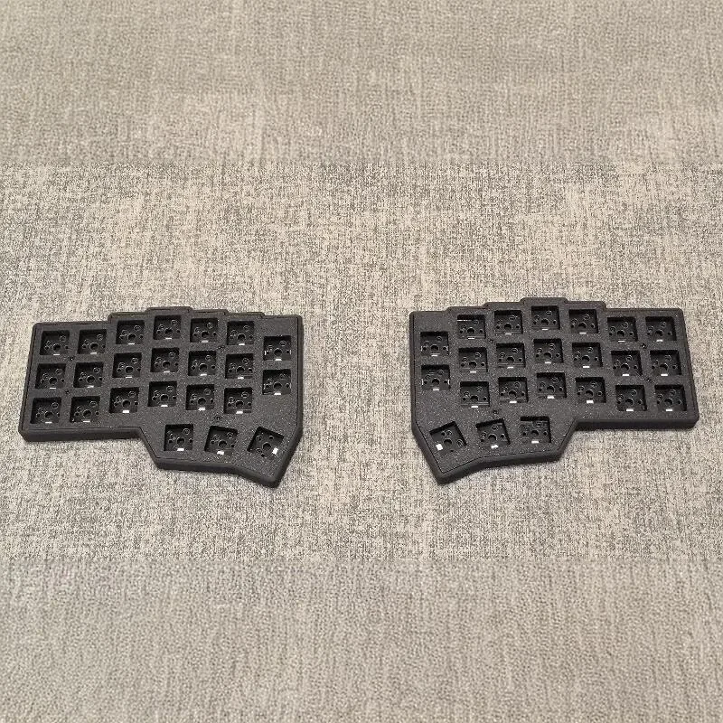 Imagem -05 - Mifuny Corne Crkbd v4 Split Ergo Kit de Teclado Personalizado com Fio Monomodo Via Kit de Teclado Ergonomia Kit de Teclado Programável