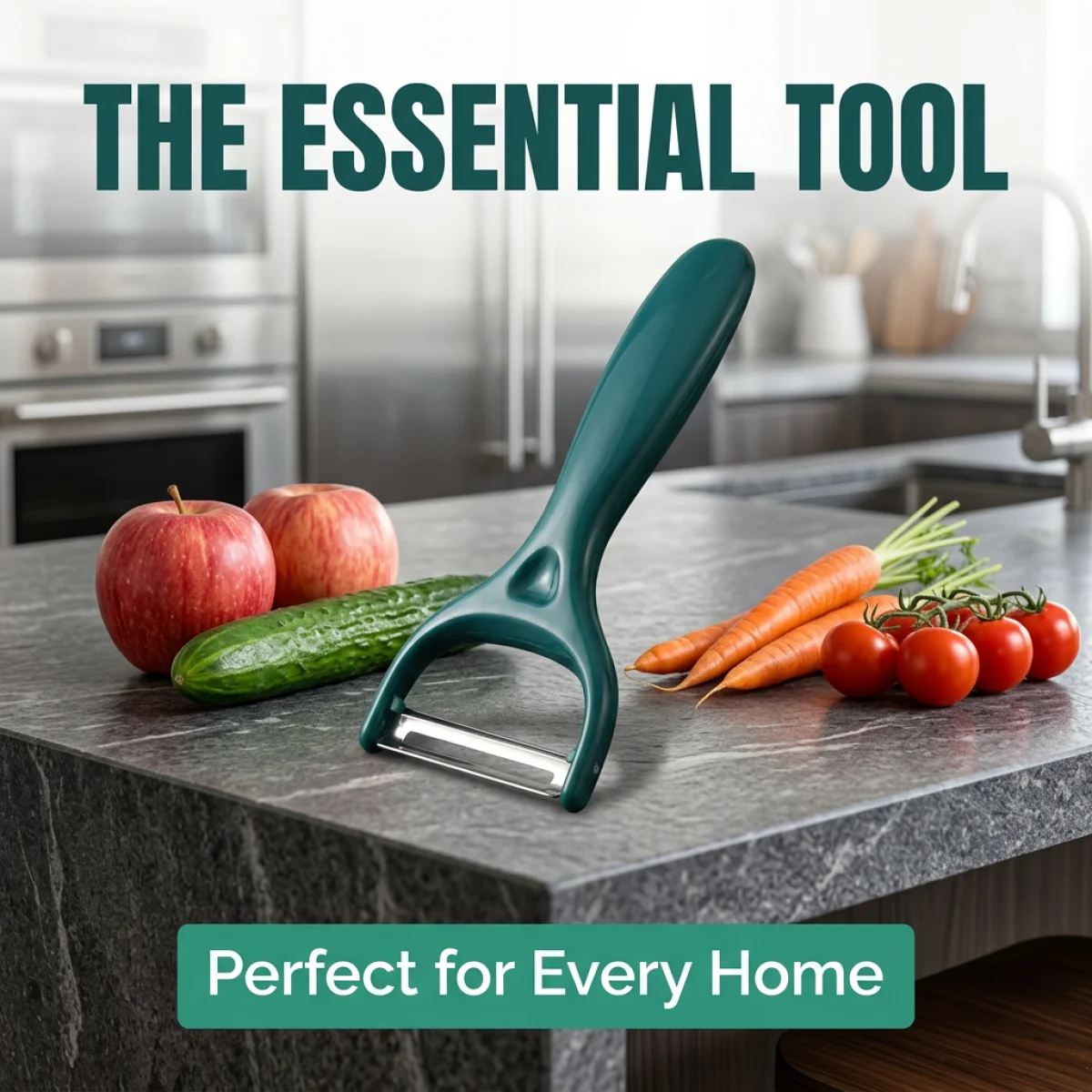 High Quality Material Peeler – Rustproof & Ultra Sharp, Easy Clean, Dishwasher Safe – Essential Tool for Every Home