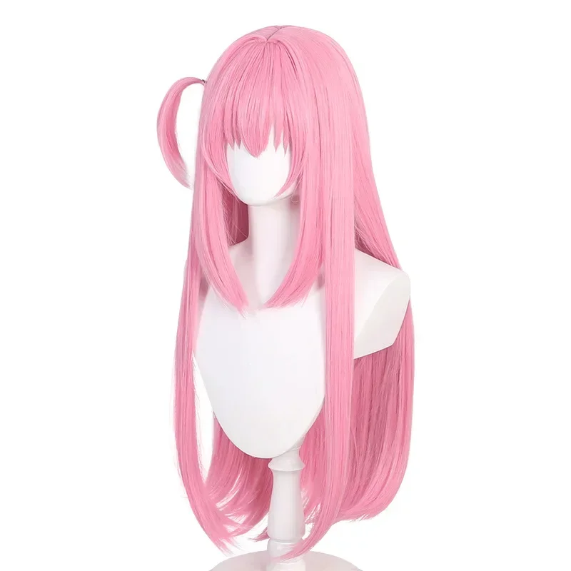 CosplayAnime Bocchi The Rock Hitori Gotoh Cosplay Wig 80cm Straight Pink Wig Cosplay Anime Cosplay Wigs Heat Resistant Synthetic