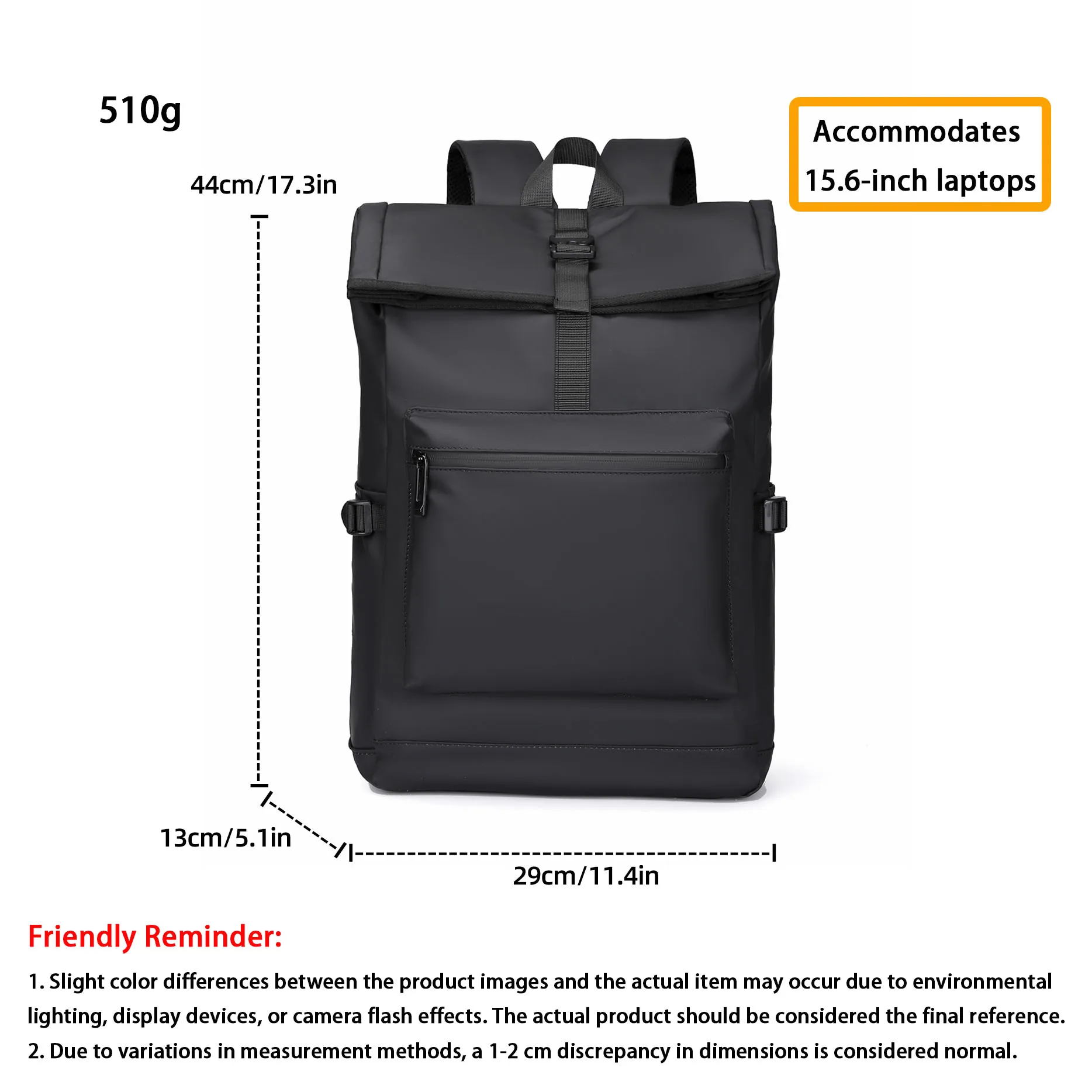 Sac à dos d'affaires pour hommes, grande capacité, léger, en PU, décontracté, résistant aux éclaboussures, pour ordinateur portable de banlieue