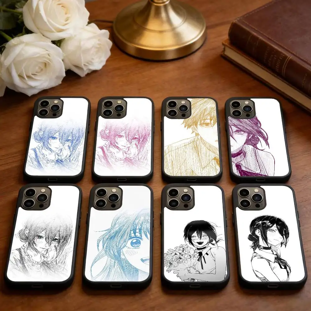 

K-Reze C-Chainsaw Man Phone Case For iPhone17,16,15,14,13 Plus,Pro Max Magnetic For Magsafe Wireless Charging