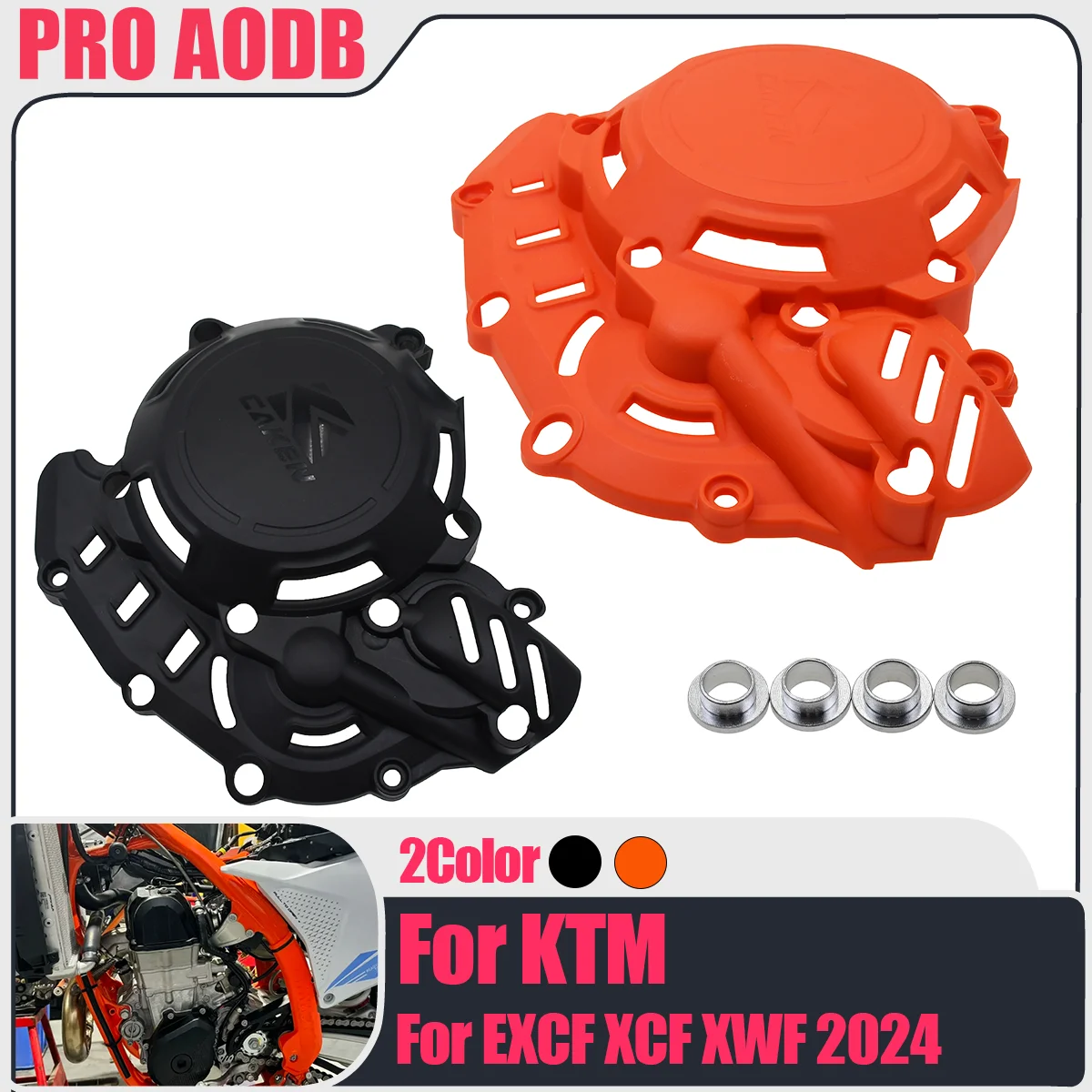 

For HUSQVARNA FC FE 450 501 Dirt Bike Motorcycle Engine Ignition Clutch Cover Protector Guard For KTM EXC-F SX-F XCF-W XW-F