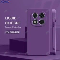 Original Candy Case Back Cover for Xiaomi Redmi Note 14 Pro+ Pro Plus Note14 5G Liquid Silicone High Qualtiy Classic Phone Shell