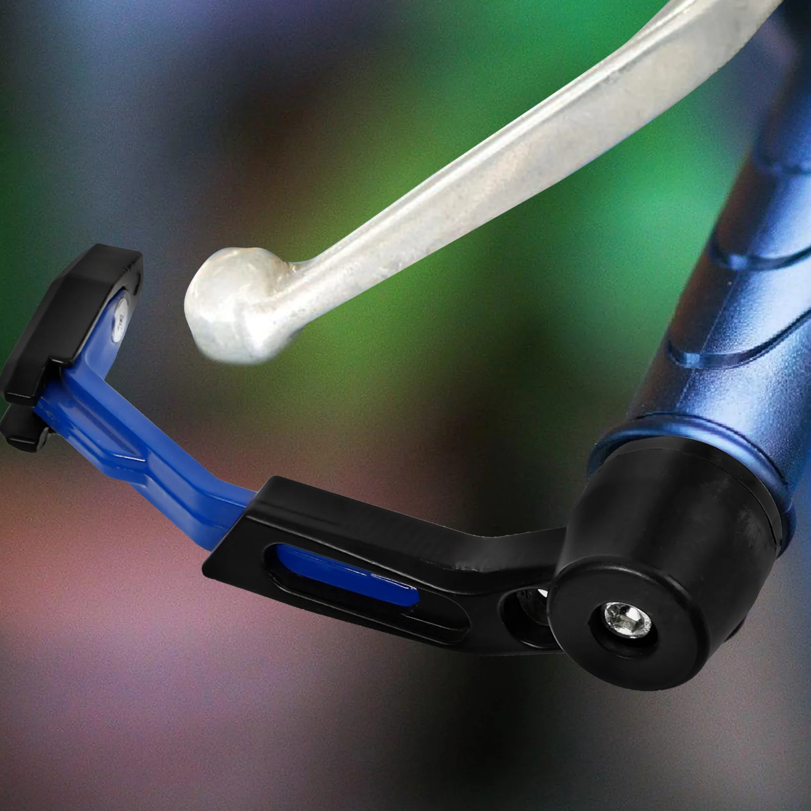 

1 Pair Universal Motorcycle Handlebar Guard Metal Adjustable Hand Protector Lightweight Durable Accessory Motorbike Part Supply