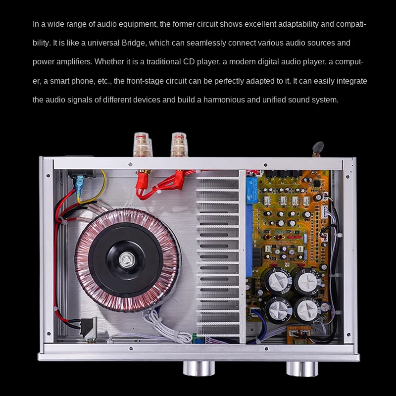 Panda Rabbit 2025 BRZHIFI PA-425 Thick Film Fever Pure Rear Class Home Desktop High Power Amplifier 130W Bluetooth 5.3