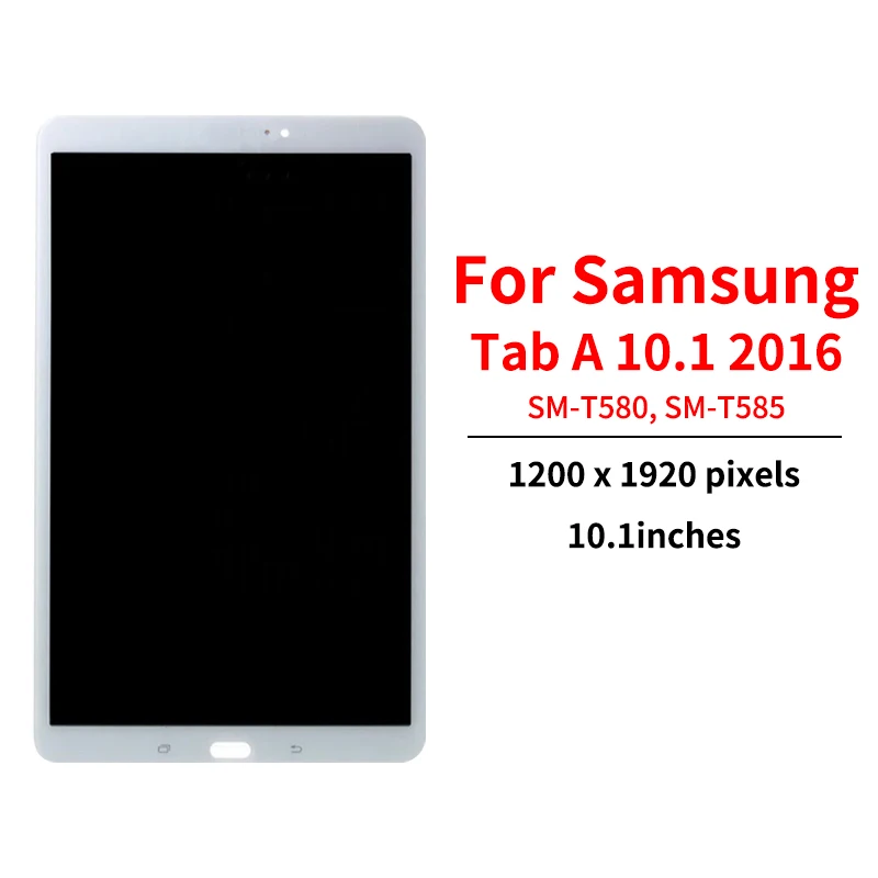 10.1 inch For Samsung Tab A 10.1 2016 SM-T580 SM-T585 LCD Display + Touch Screen Digitizer For Samsung T580 T585 Display