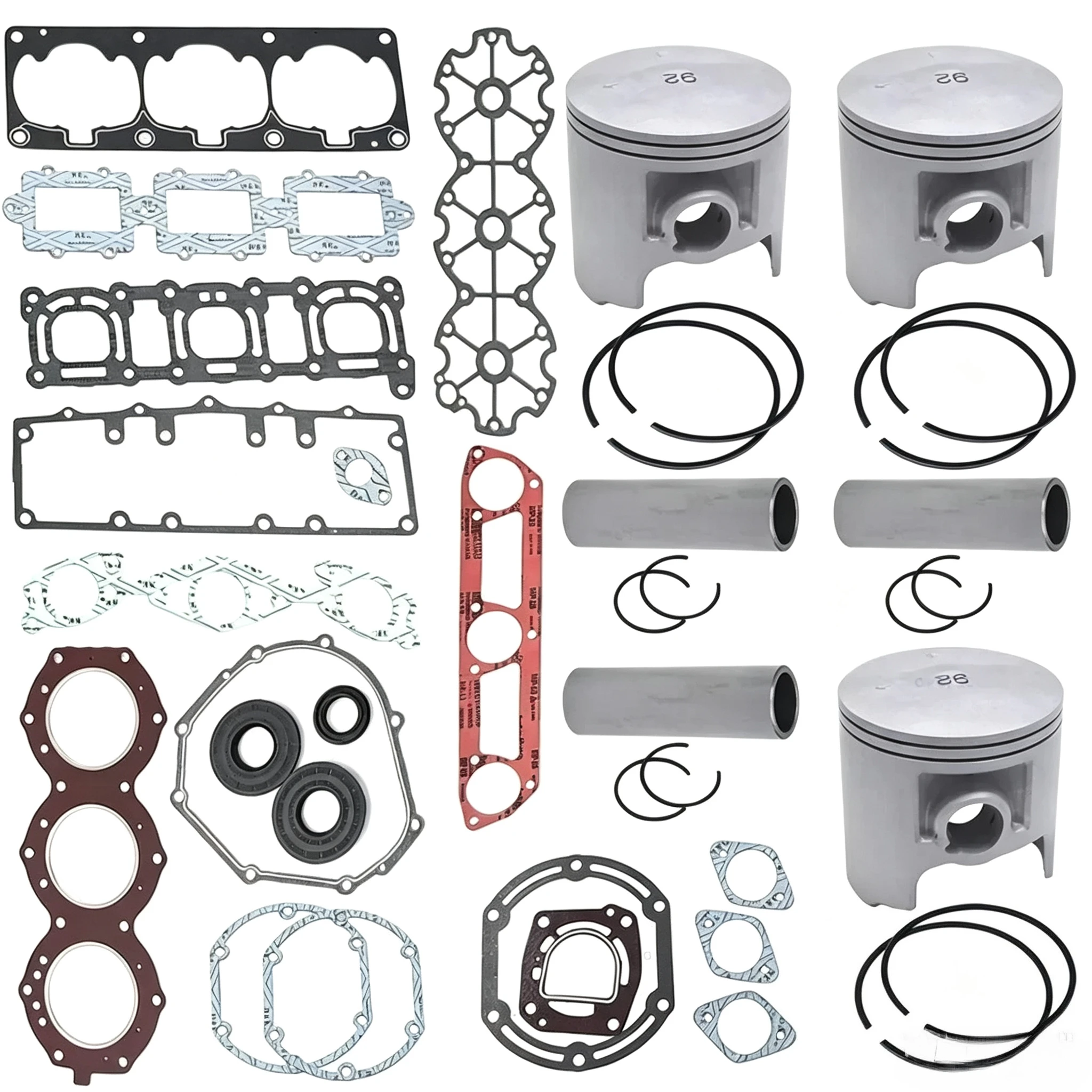 63M-11631-00-89 Crankshaft Cylinder Repair Kit For Yamaha Wave Venture 700 Raider 1100 Outboard Engine 63M-W0001-00