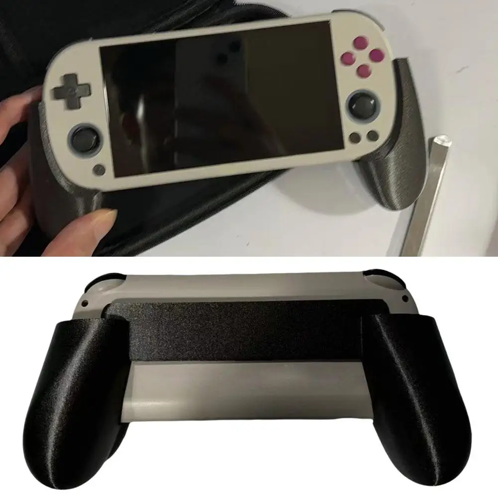 3D Printing Grip For Trimui Smart Pro Game Console Clip Installation Gamepads High Quality Silicone Protective Cover Game