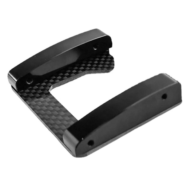 Low Center Of Gravity Carbon Fiber Battery Tray Adjustable ESC Mount For 1/10 Axial SCX10 II 90046 RC Car