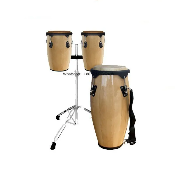 

Music Tunable Natural Wood Conga Drum
