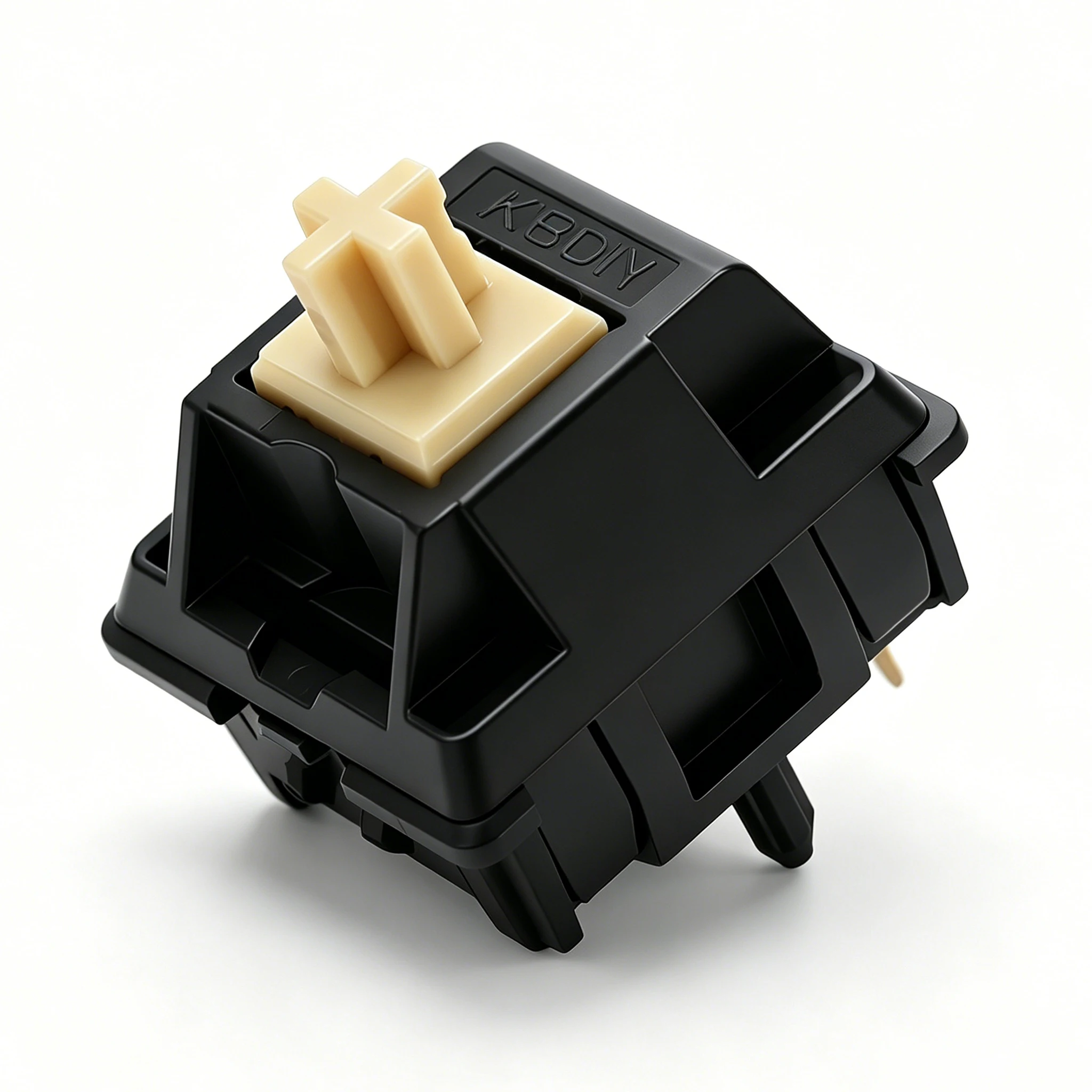 KBDiy Y3 Silent Switch Linear Creamy 53gf Schalter HIFI Vorgeschmiert POM Für Benutzerdefinierte DIY 60% 75% Gaming Mechanische Tastatur Aula F75 – Detail 5