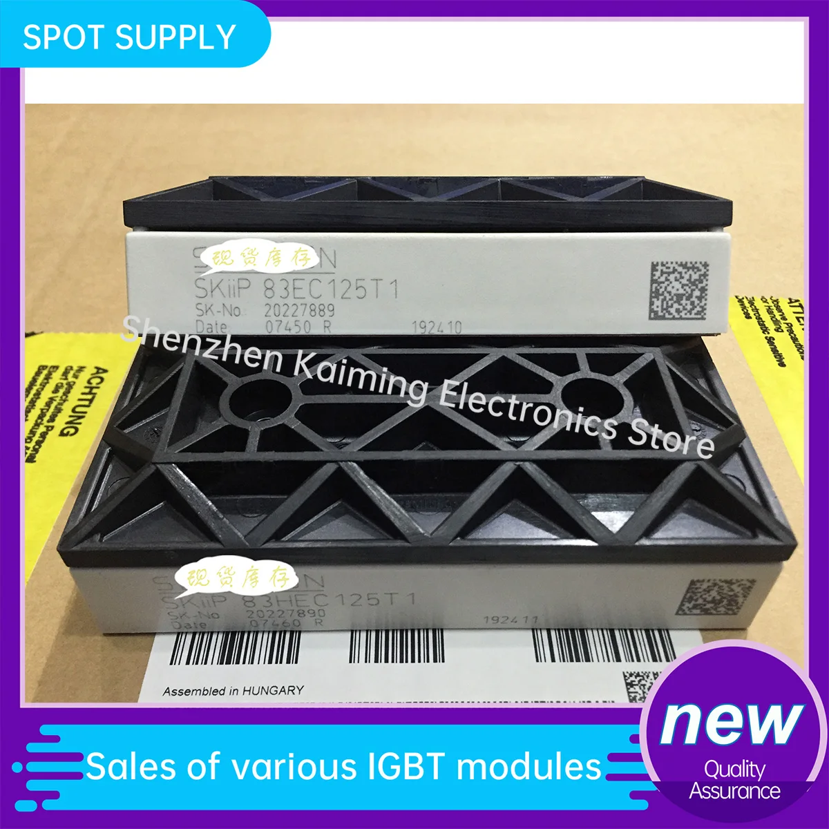 NEW AND Original IGBT POWER MODULE SKIIP83HEC125T1 SKIIP83EC125T1 SKIIP83HEC125T2 SKIIP84EC125T in stock