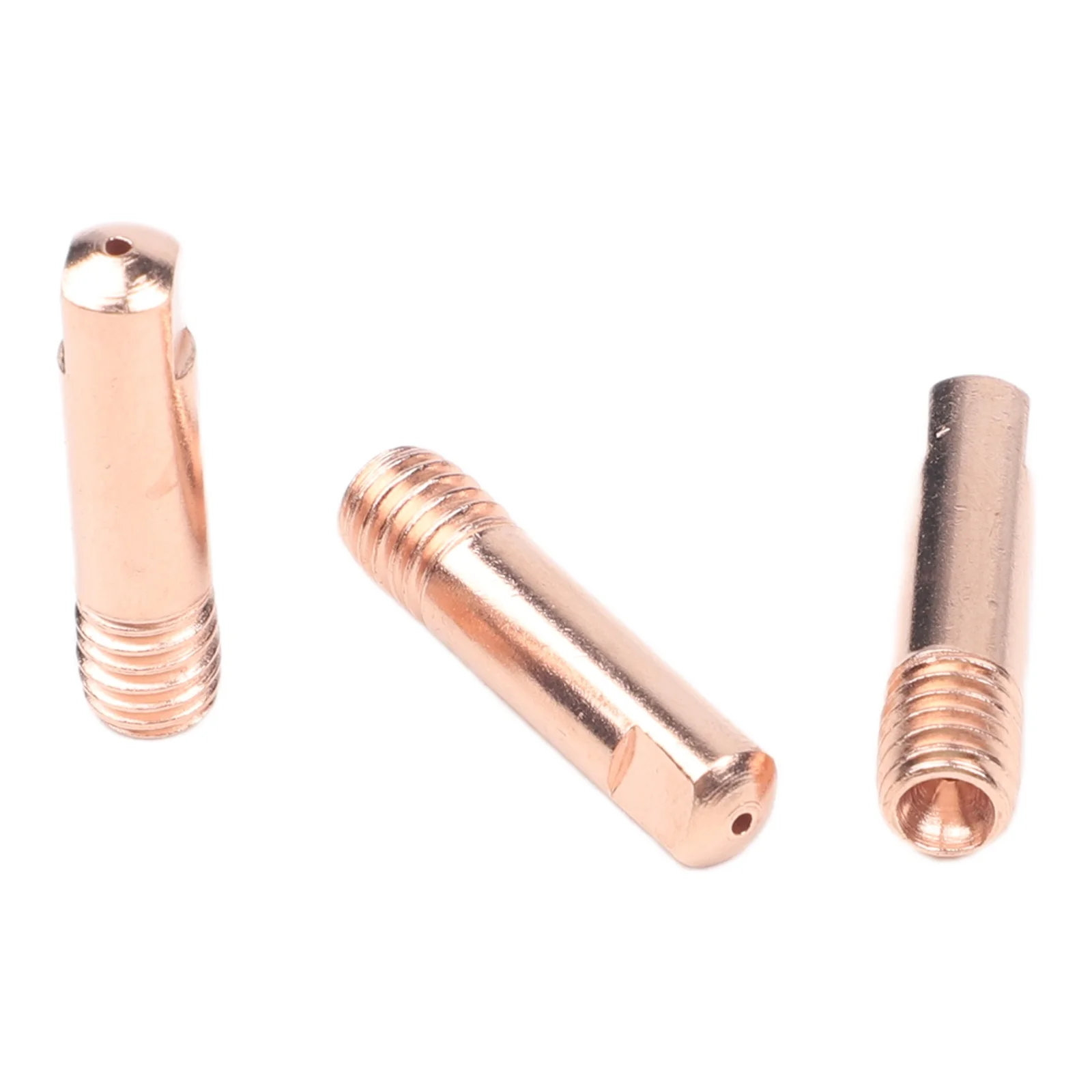 0.035 0.9mm Tips Flux Core Tips Brass Connecting Rods For Welders Replacement Tips Copper Conductive Tips Standard Size Tips