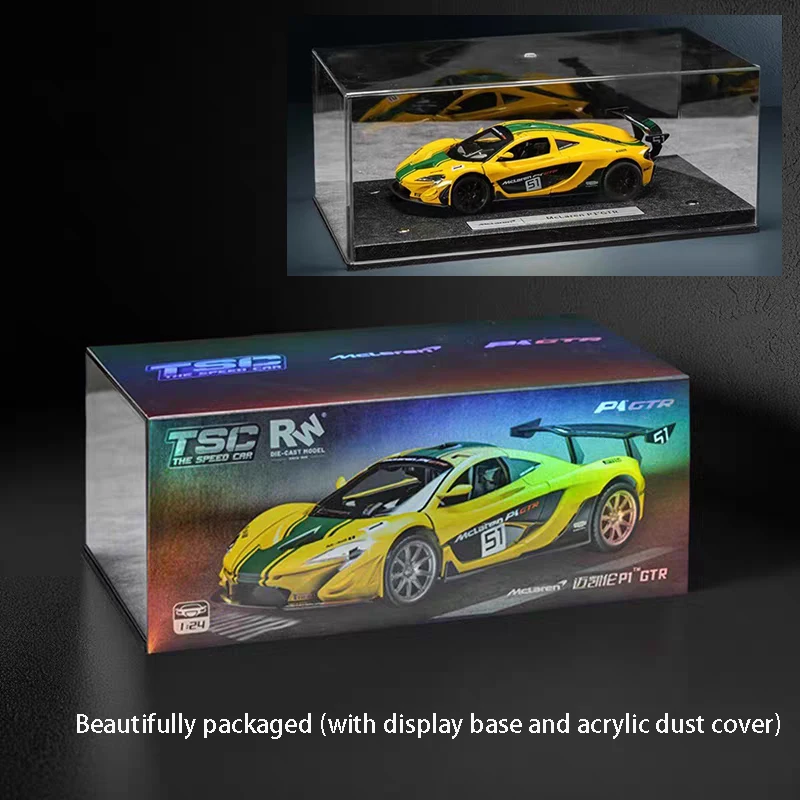 

1:24McLaren P1model,supercar temperament beautifully packaged (including display base and acrylic dust cover) Adult Collectibles