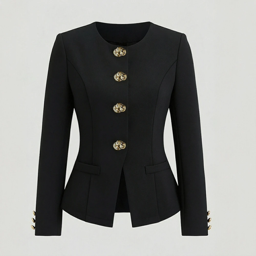 

Повседневная зимняя одежда с длинными рукавами, подходящая для осенних и зимних сезонов, индивидуальный дизайн с прямыми рукавами, без украшения