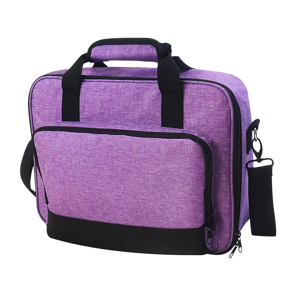 

Portable Projector Storage Bag Business Style Wear-resistant Projector Carrying Bag Large Capacity Simple Projector Protect Case