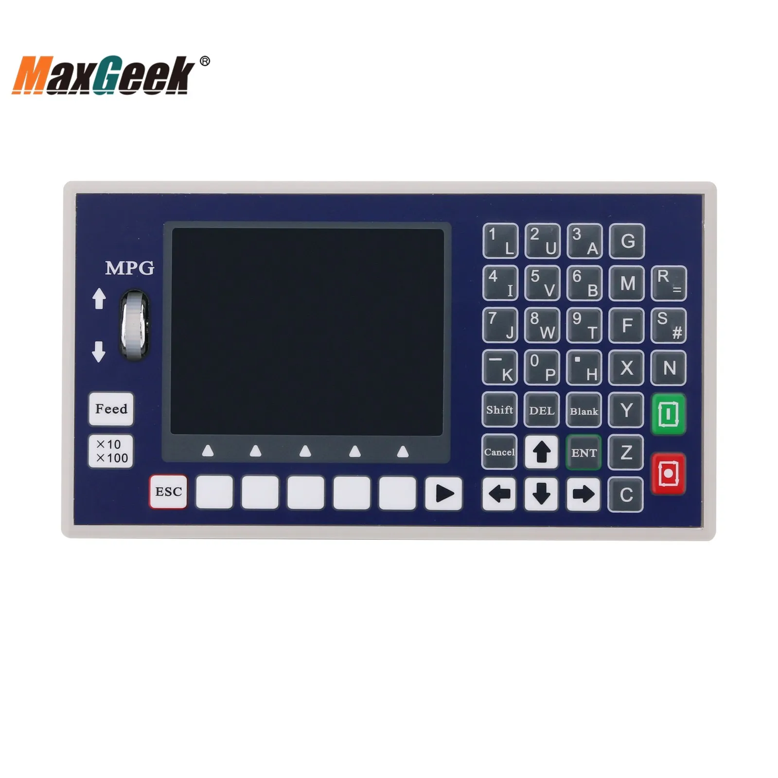 Maxgeek-sistema Controlador Cnc Tc55h Eixos Código g Controlador de Movimento com Mpg para Fresadoras Cnc