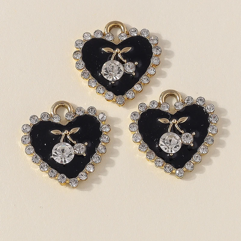 Leslie 10pcs 15*16mm Dainty Cr - Charm Necklace Dainty review and price