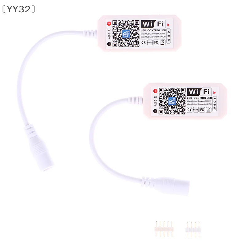 〔YY32〕 Mini RF Wireless Controller - Dual-Mode WiFi & RGB Smart Dimming For LED Lights