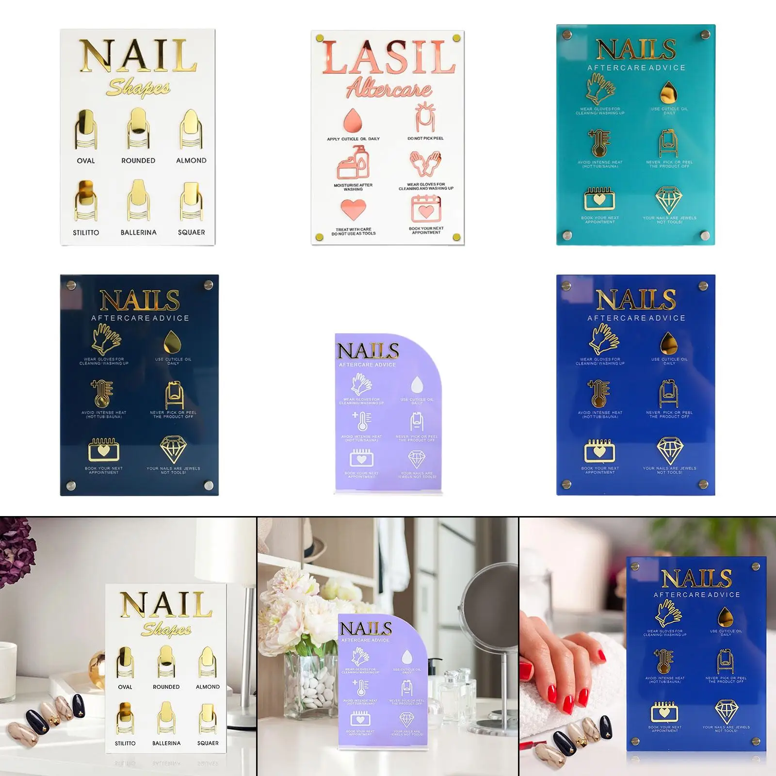 لوحة عرض لون الأظافر خفيفة الوزن ، نصائح فن الأظافر ، عرض مانيكير محمول ، أداة صالون ، تصميم الأزياء