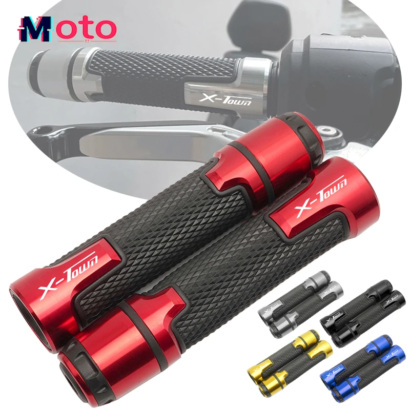 For KYMCO X-TOWN X TOWN 125 250 300 Recommended Items Motorcycle CNC Accessories Aluminium Handlebar Grips Handle Bar Hand Grip