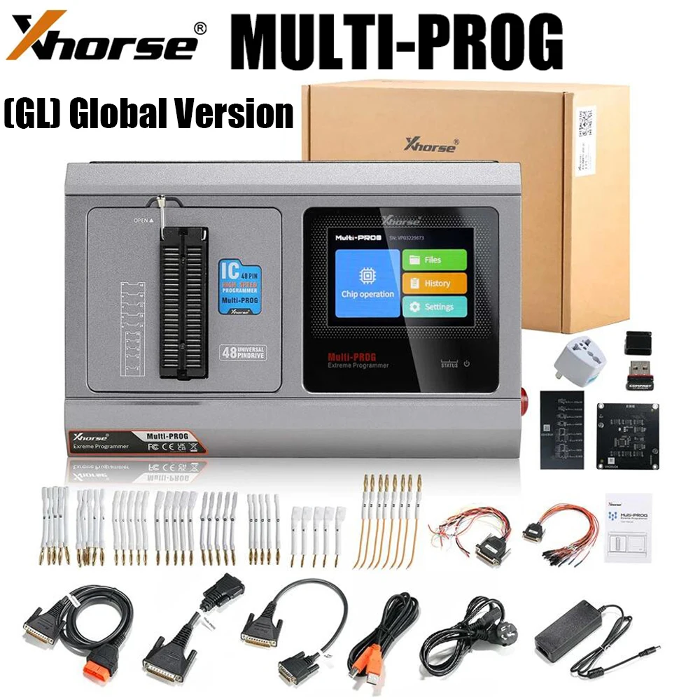 Xhorse VVDI Multi-Prog MultiProg Programmer Global Version Newly Support ECU & TCU Read/Write/Clone Update Version of VVDI Prog