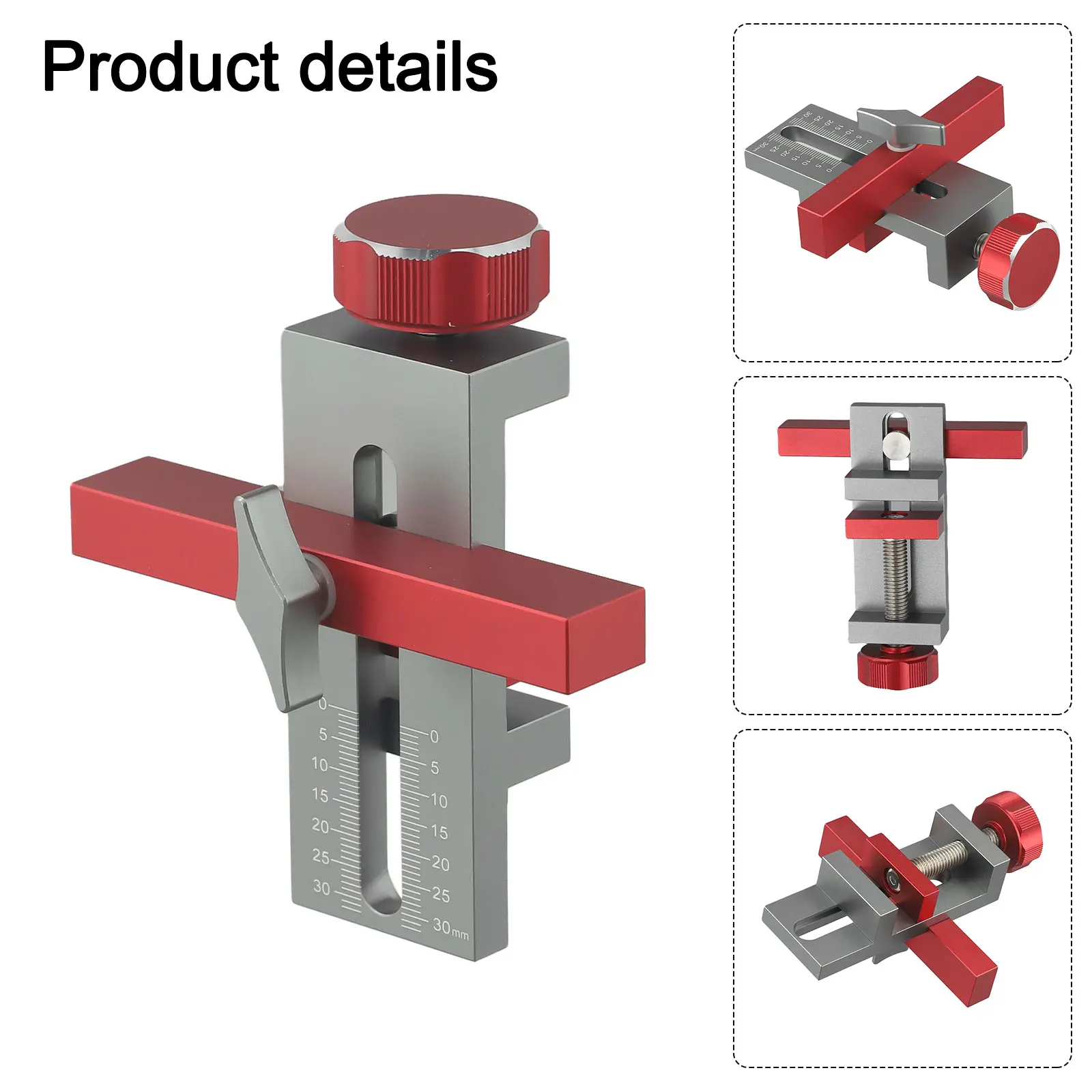 Cabinet Door Installation Positioner Jig Aluminium Alloy Adjustable Installation For Hand Tool Accessory In Stock Wholesale