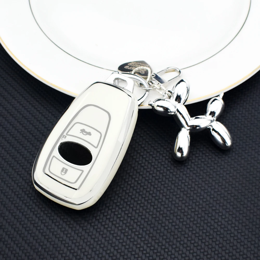 TPU Car Smart Key Cover Case for Subaru BRZ Forester Impreza STi WRX XV Crosstrek Legacy Outback 2015-2019 Shell Holder Fob Bag