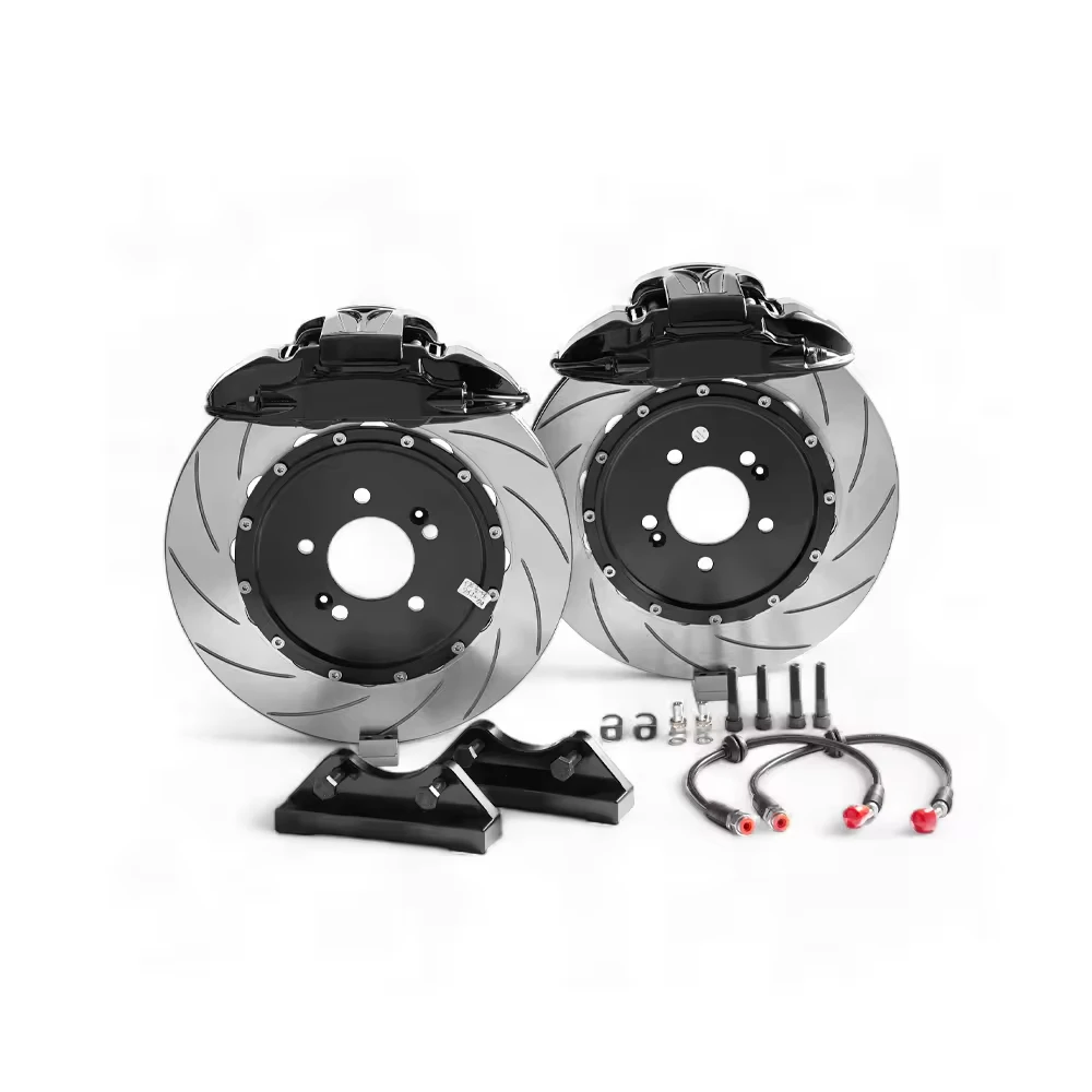 Brake kit rear brake disc caliper system upgrade for BMW X5 X6 X7 F15 F16 E70 E71 and other models with 19-20 inch wheels