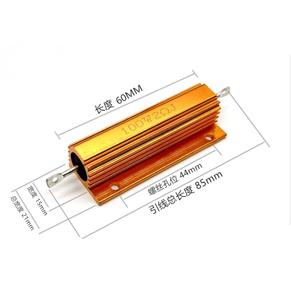 100 W load resistor for LED lamps, false resistors for LED lamps, CANbus, stop light, flicker lamp