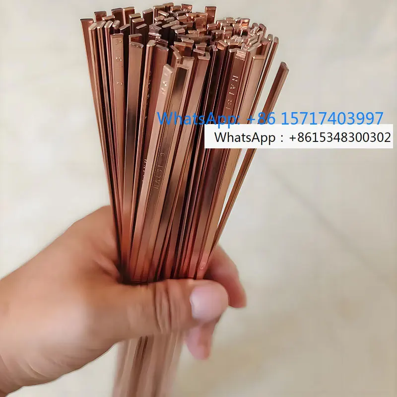 

S 0 phosphorus copper welding rod HALSI0 refrigeration copper pipe welding import