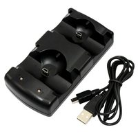 USB Charging Dock For PS3 Controller Powered Charger Station For Double shock 3 Gamepad  Joystick