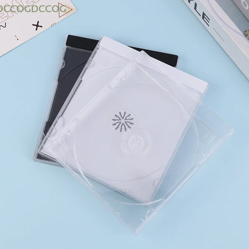 DVD Storage Holder Tool CD Storage Case Transparent Stand Acrylic Holders For CDs