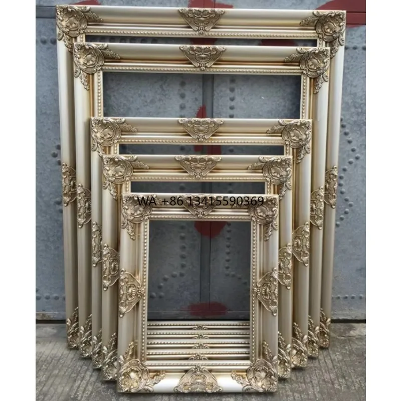 

Factory Wholesale Vintage Antique Frame Wall Art Photo Frame Wooden Picture Frame