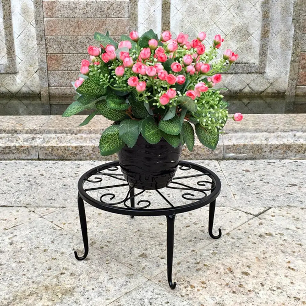 Planter Pot Shelf Sturdy Flower Pot Stand Display Shelf for Indoor Outdoor Use High Load-bearing Capacity Planter Pot for Plants