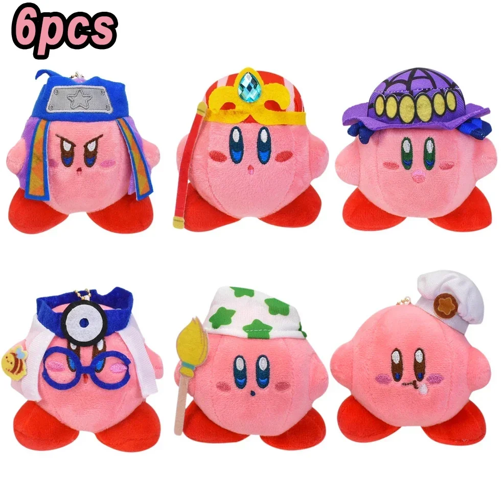 Anime Star Kabi Kirby Plush Toys Soft Stuffed Animal Doll Fluffy Pink Plush Doll Pillow Decoration Toys For Children's Gift view 6