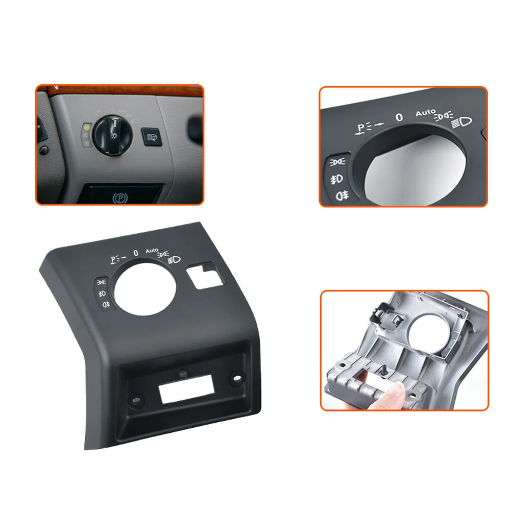 

Car LHD Front Dash Headlight Control Cover Trim 2205450104 2205450504 For Mercedes S Class W220 1998-2005 Accessories