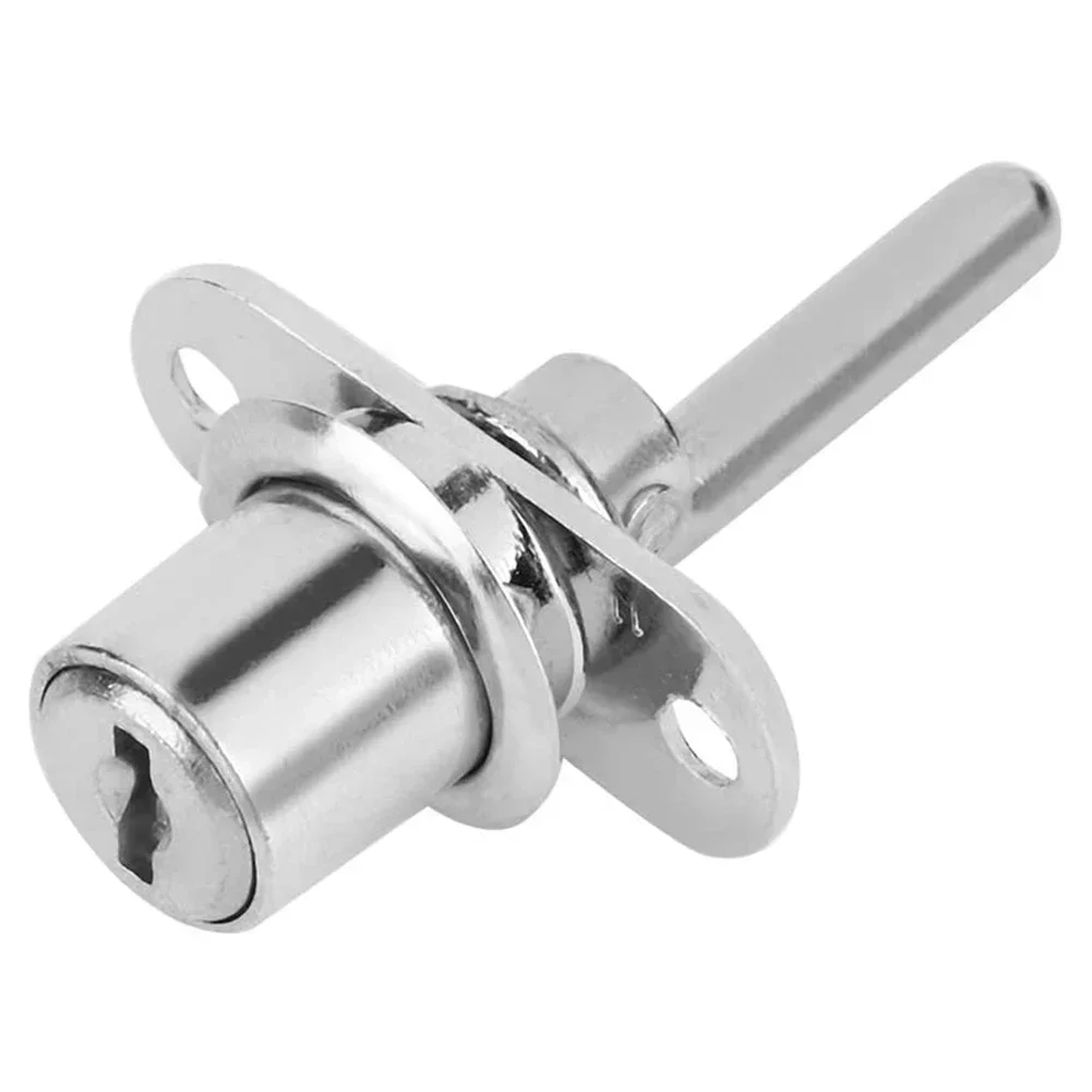 

1PC Zinc Alloy Drawer Lock Computer Desk Cabinet Mailbox Drawer Cupboard Locker Cam Lock Silver For Cabinet Bookcase Drawer