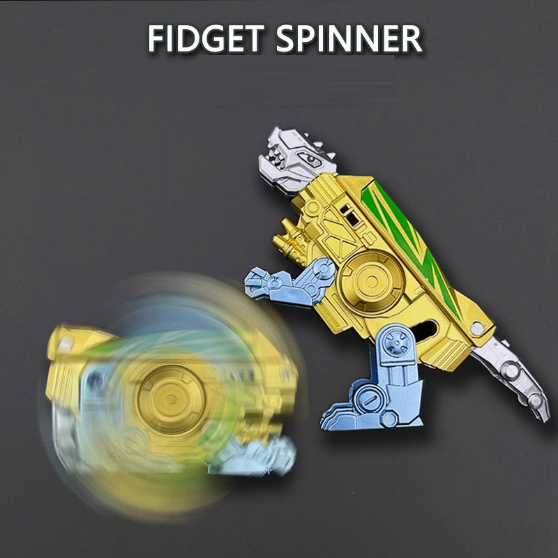 Dinosauro deformato Fidget Spinner Fidget Toys Spinner a mano Giocattoli di sfiato Regalo giroscopio sensoriale per alleviare lo stress per adulti