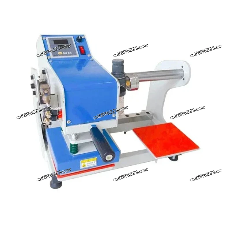 

110 В/220 В электрический штамповочный пресс для одежды с кожаным логотипом, термопресс, двусторонний термопресс для переноса