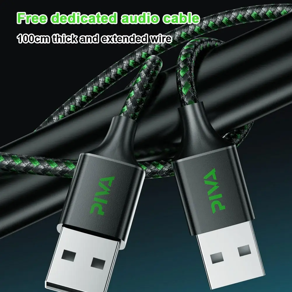 محطة محول USB C 7 في 1 متعددة المنافذ دونغل لرسو السفن مع HDMI 2 USB-A PD 100 وات USB-C منفذ شحن 3.5 ملم واجهة إيثرنت