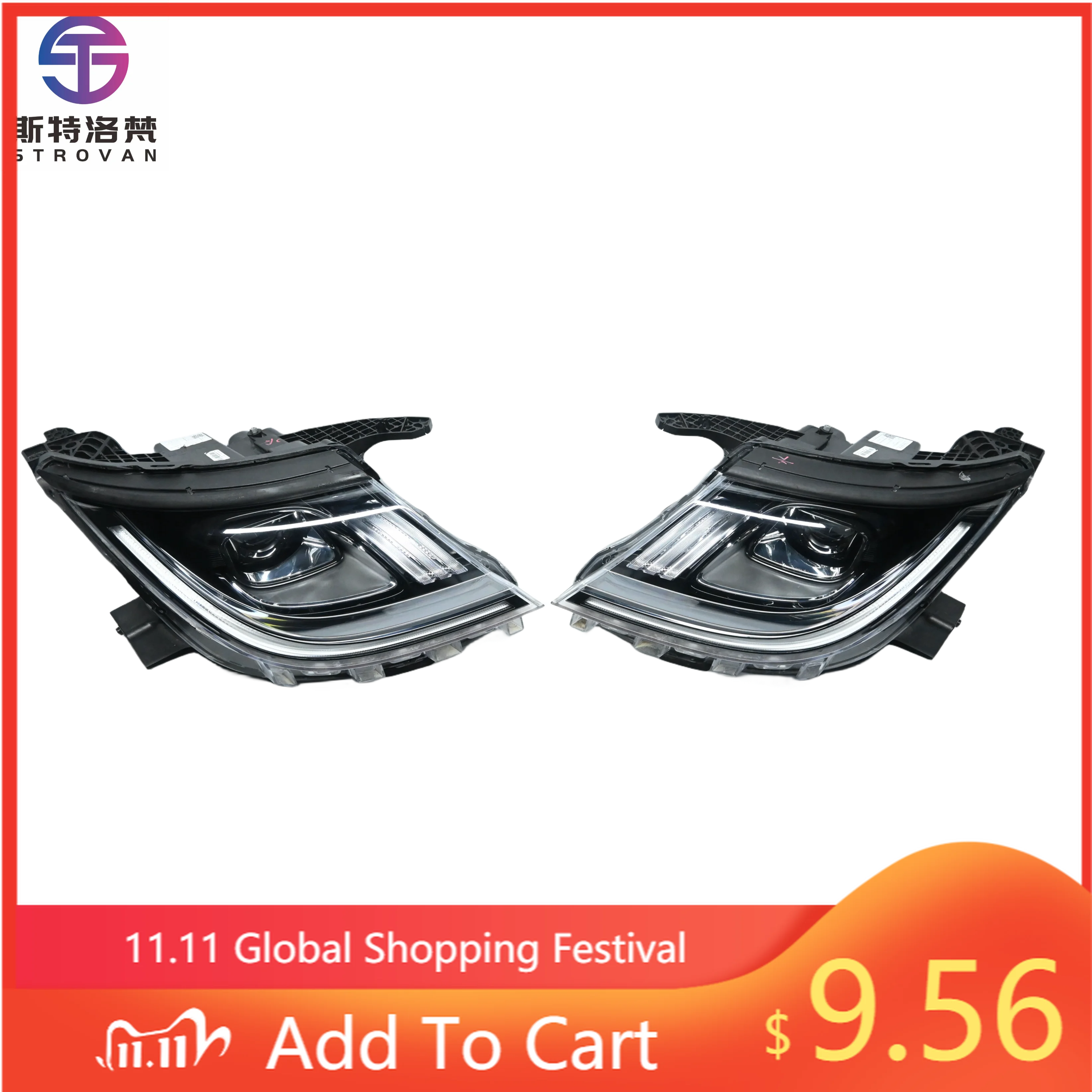 

Deren High QualityNew Energy Vehicle Auto Lighting Systems Car Led Lights Led Headlights for BYDS Dolphin