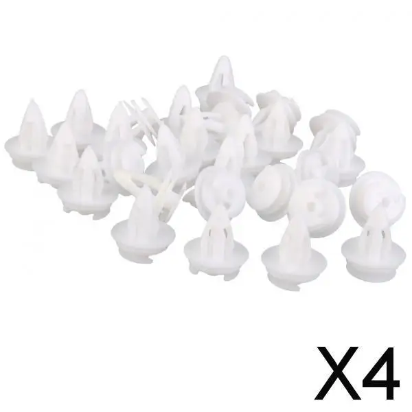 4-6pack Nylon Door Trim Panel Retainers Clips for 51411973500 30Pcs